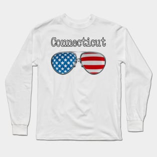 AMERICA PILOT GLASSES CONNECTICUT Long Sleeve T-Shirt